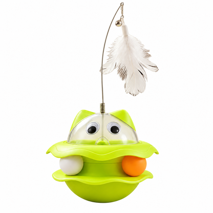 Self-Balancing Wobble Cat Toy