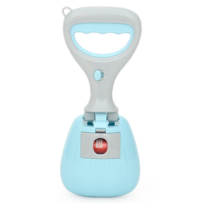 Portable Dog Poop Scooper with Bag Dispenser