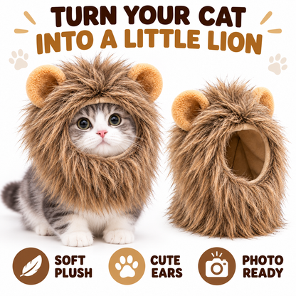Cat Lion Mane Costume