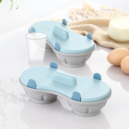 Egg Poacher Microwavable, Egg Steam with Dishwashable, Egg Maker Poached Egg Steamer Kitchen Gadget