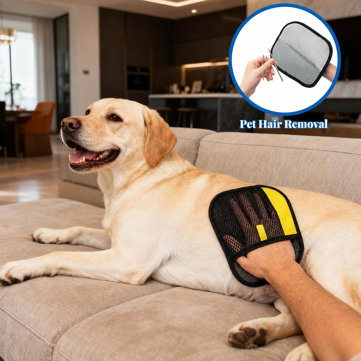 🐾 MCOIKY®Electrostatic Pet Hair Removal Gloves