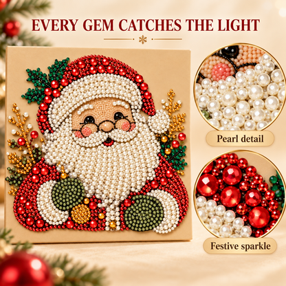 🎄 Christmas 3D Pearl & Diamond Art Kit