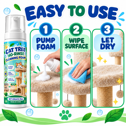 No-Rinse Cat Tree Cleaner