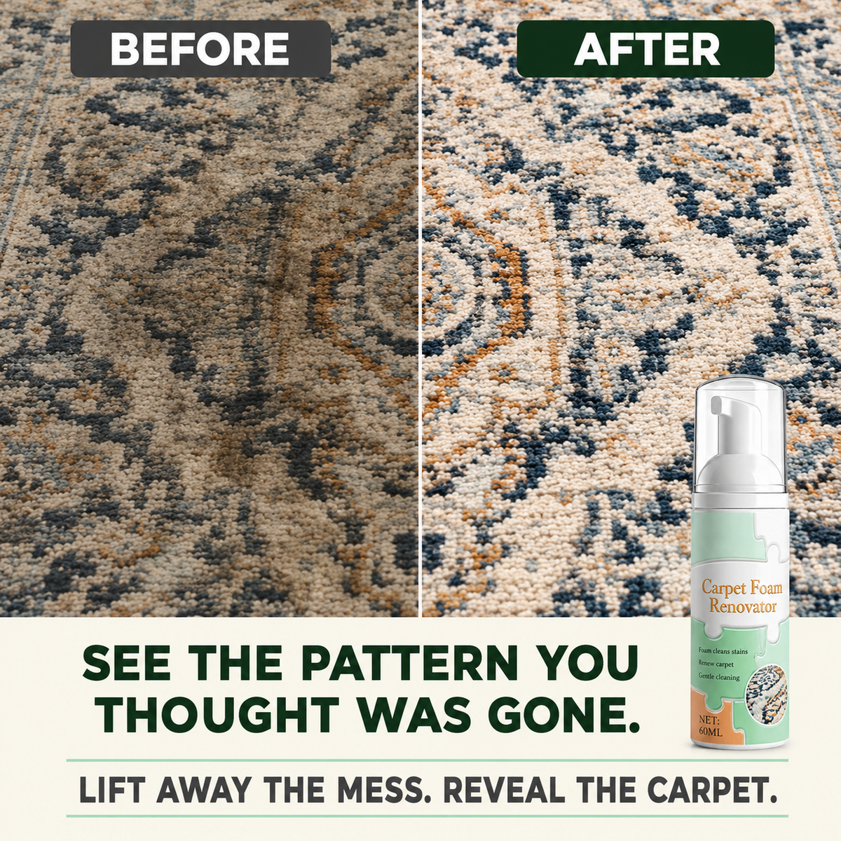 Instant Carpet Foam Renovator