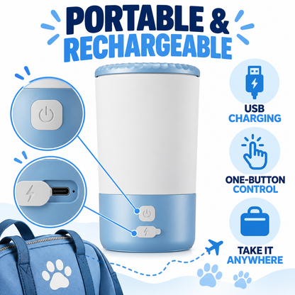 Electric Pet Paw Cleaner Cup