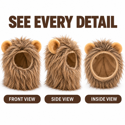 Cat Lion Mane Costume