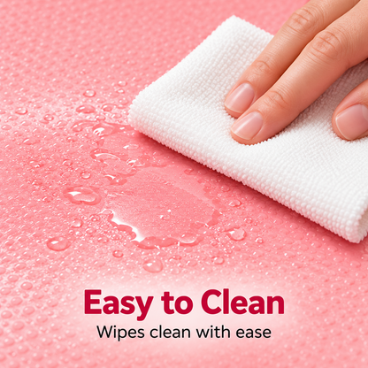 Refrigerator Shelf Liner Mats, Food Grade Waterproof Drawer Liners, Thick Anti-Oil & Moisture Resistant Cabinet Mats, Cut to Fit Kitchen Shelves, Drawers, Closets and Shoe Cabinets