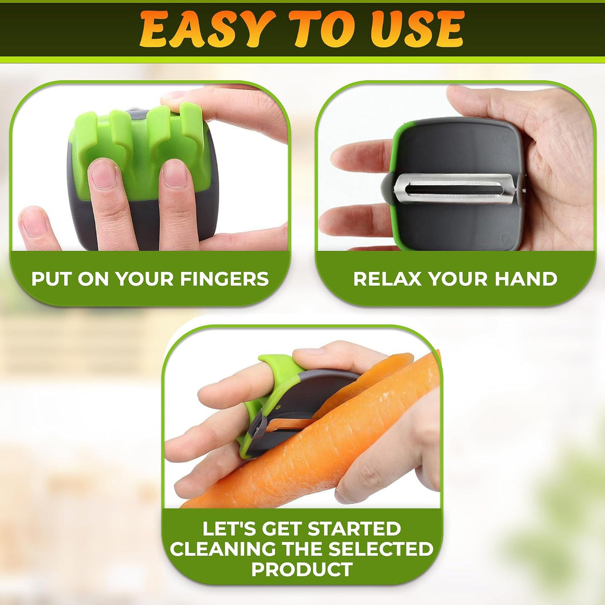 🔥 40% OFF! 🥕 Easy-Glide Palm Peeler – Peel with Ease, Prep in Less Time