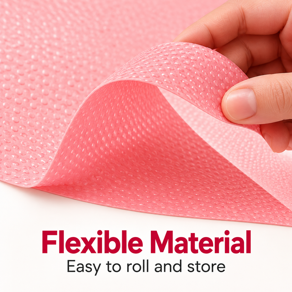 Refrigerator Shelf Liner Mats, Food Grade Waterproof Drawer Liners, Thick Anti-Oil & Moisture Resistant Cabinet Mats, Cut to Fit Kitchen Shelves, Drawers, Closets and Shoe Cabinets
