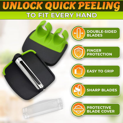 🔥 40% OFF! 🥕 Easy-Glide Palm Peeler – Peel with Ease, Prep in Less Time