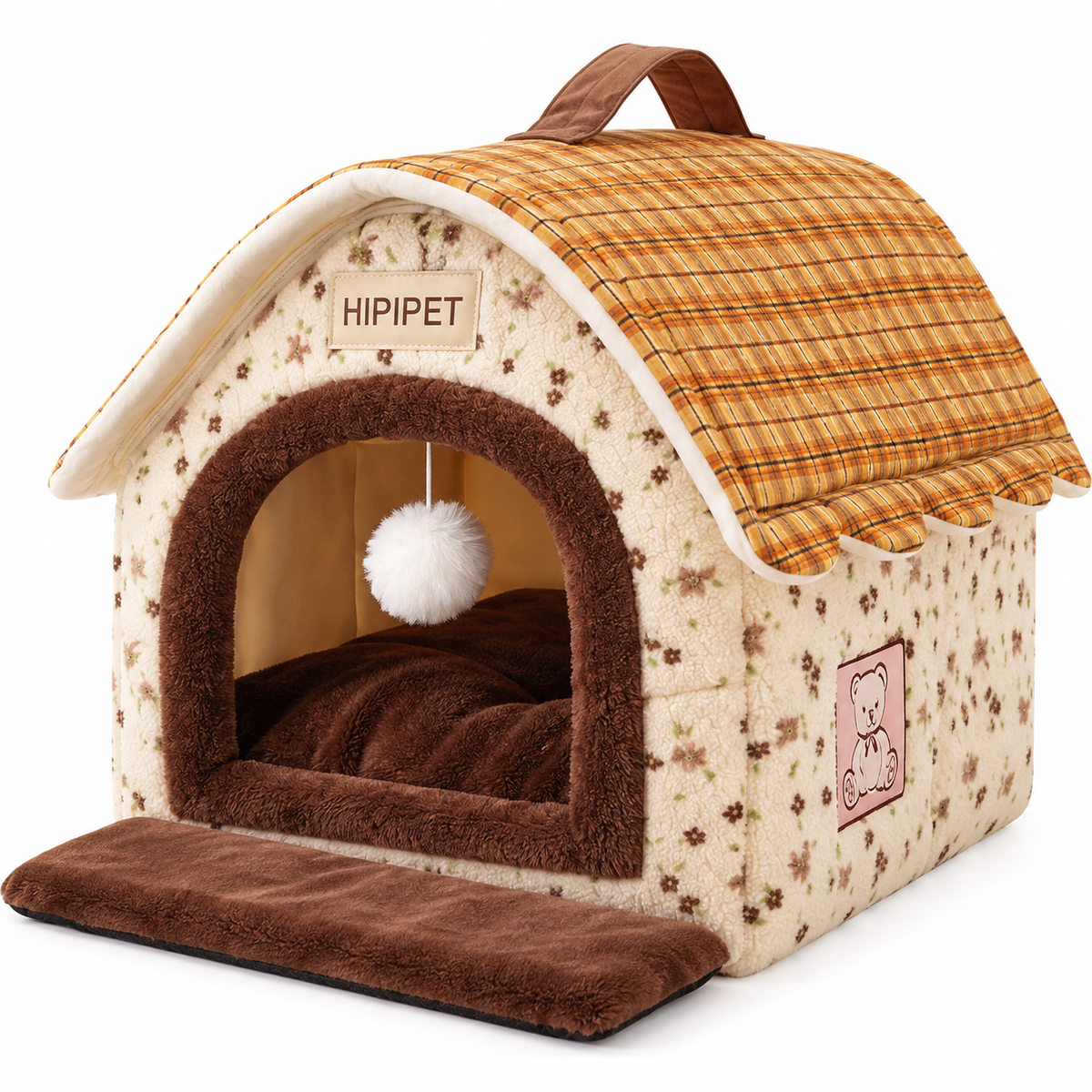 Warm Soft Pet Cave House