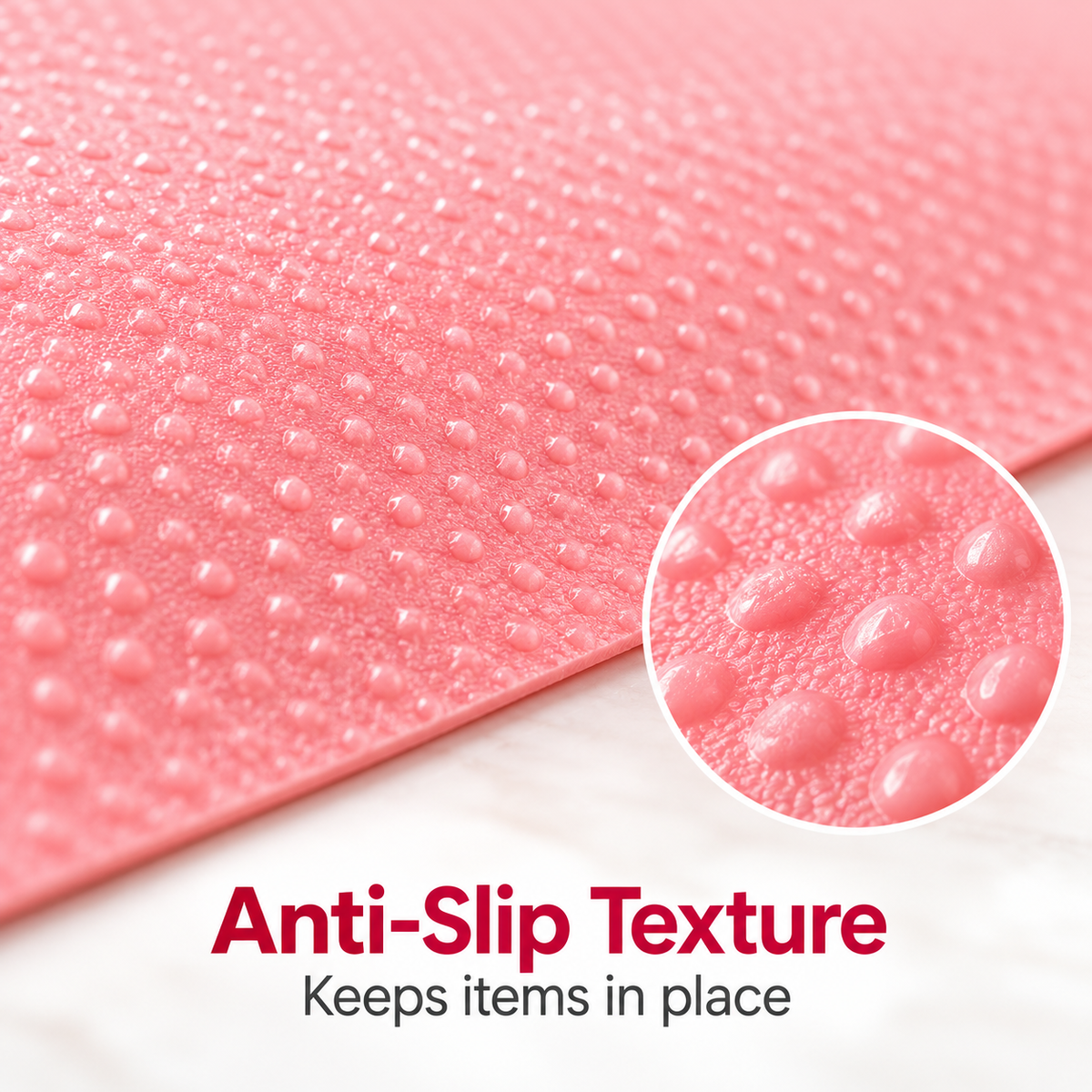 Refrigerator Shelf Liner Mats, Food Grade Waterproof Drawer Liners, Thick Anti-Oil & Moisture Resistant Cabinet Mats, Cut to Fit Kitchen Shelves, Drawers, Closets and Shoe Cabinets