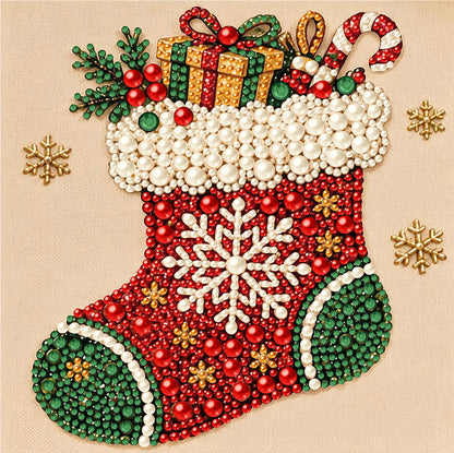 🎄 Christmas 3D Pearl & Diamond Art Kit