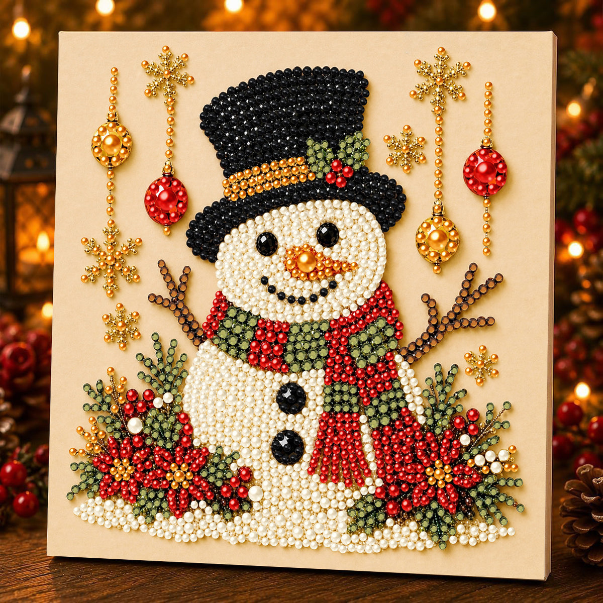 🎄 Christmas 3D Pearl & Diamond Art Kit