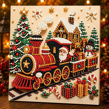🎄 Christmas 3D Pearl & Diamond Art Kit