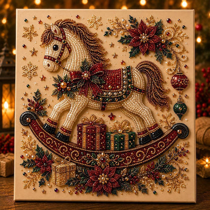 🎄 Christmas 3D Pearl & Diamond Art Kit