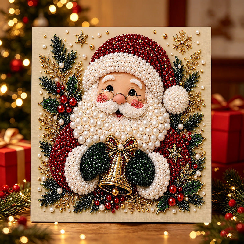 🎄 Christmas 3D Pearl & Diamond Art Kit