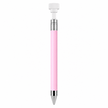 Refillable Wax Pen + Wax Refills, Rotating Drill Pen for Rhinestone Picker Tools, Nail Art & Diamond Art Accessories, Quick Pick Up Gems Jewels